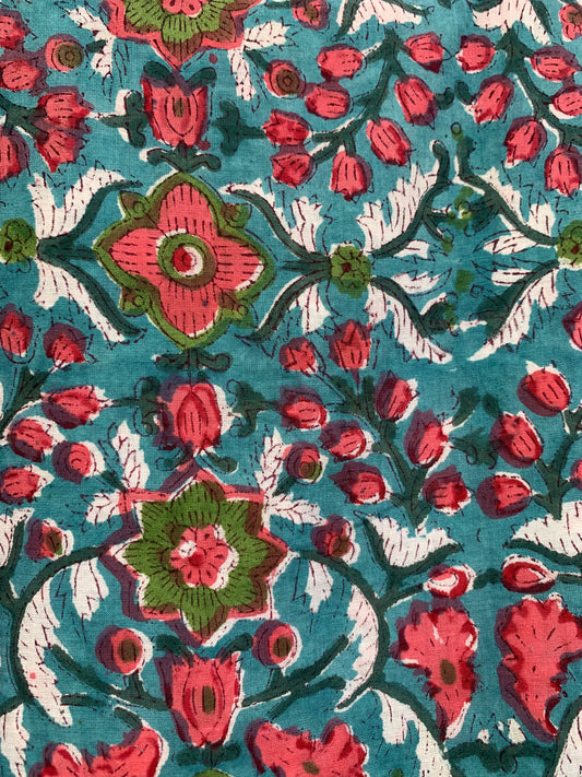 green-red floral printed women's long maxi dress