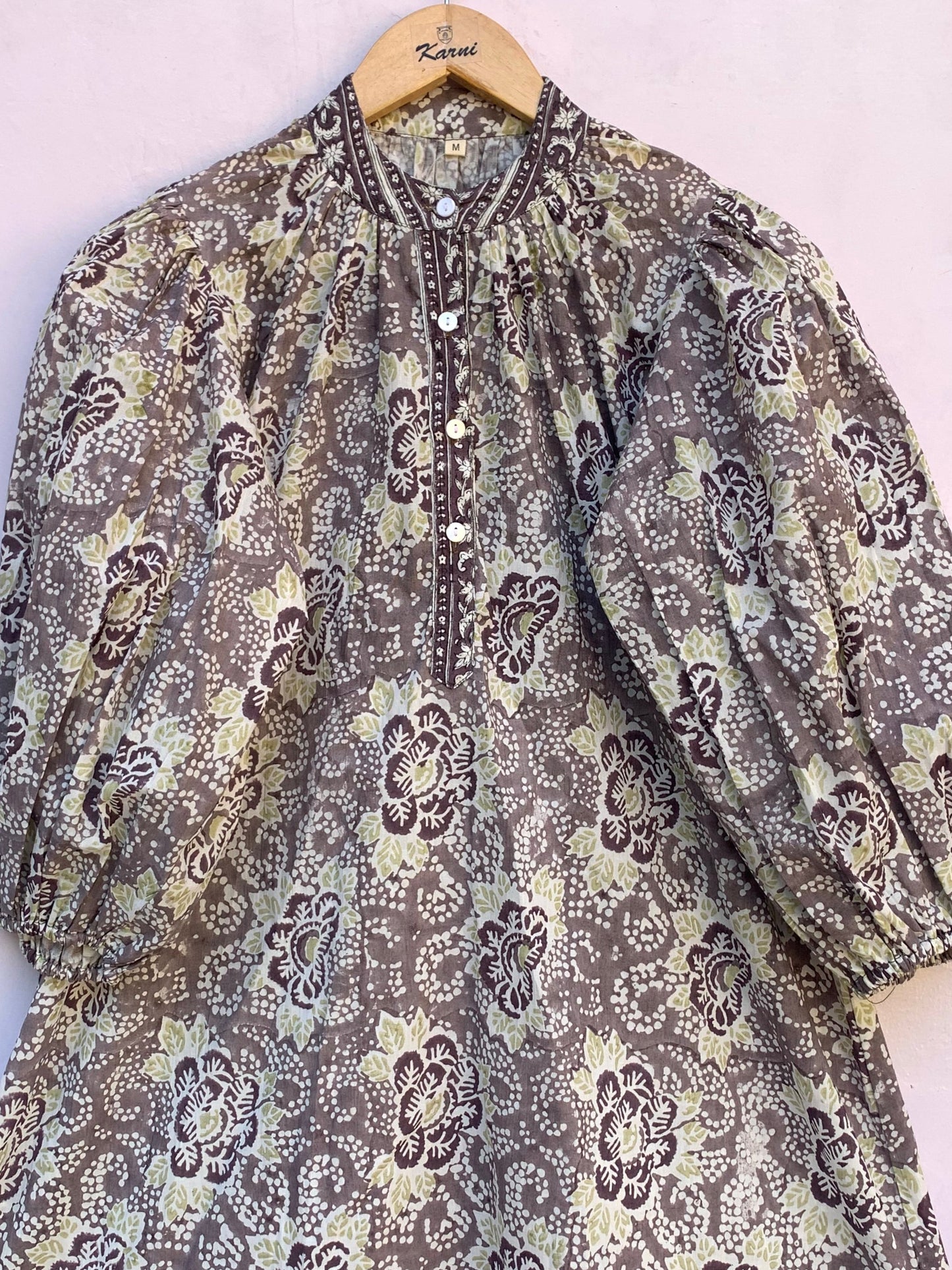grey floral mini womens dress