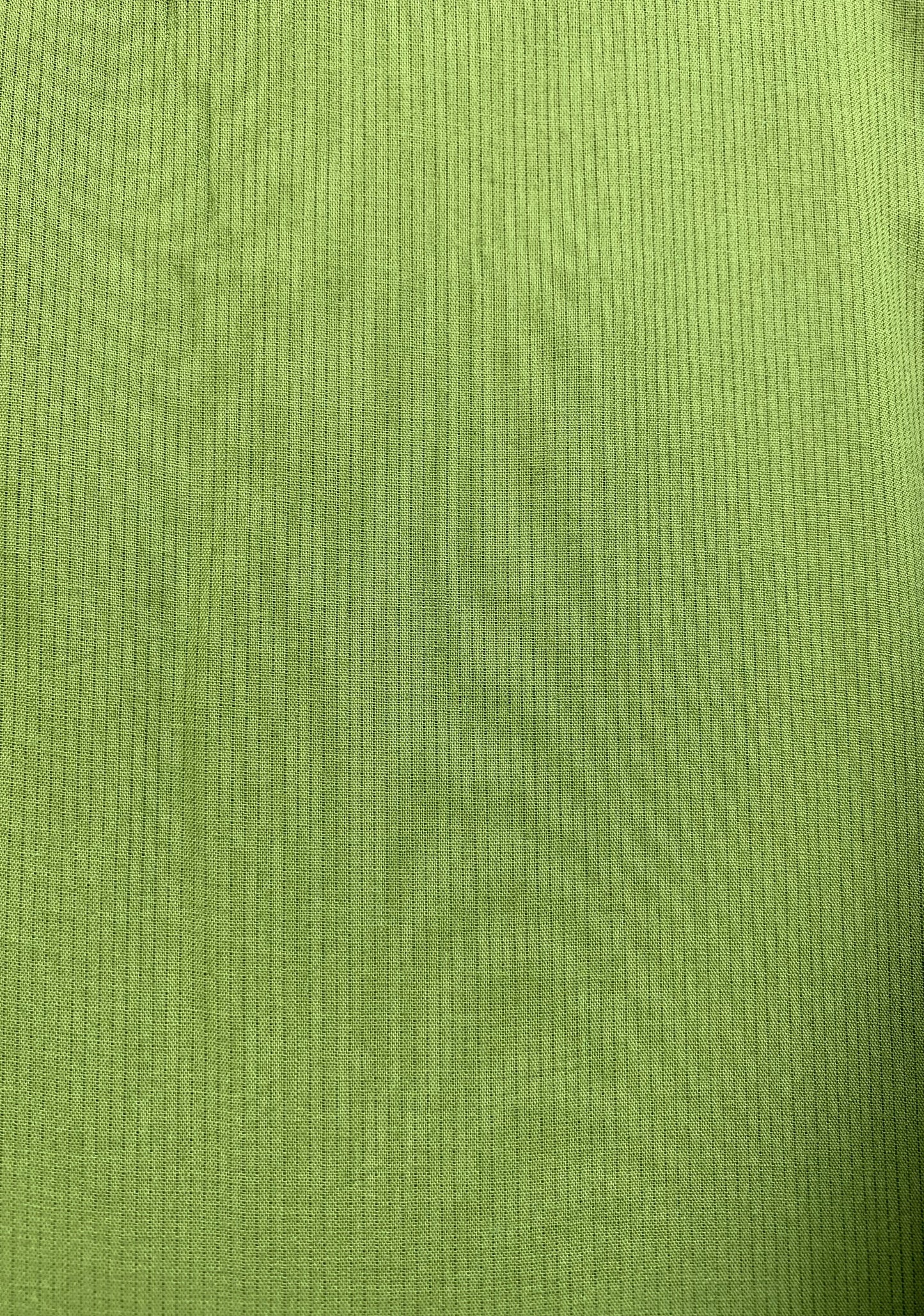 Olive Green Cotton Maxi Dress – Puff Sleeve Tiered Boho Long Dress with Floral Block Print Border