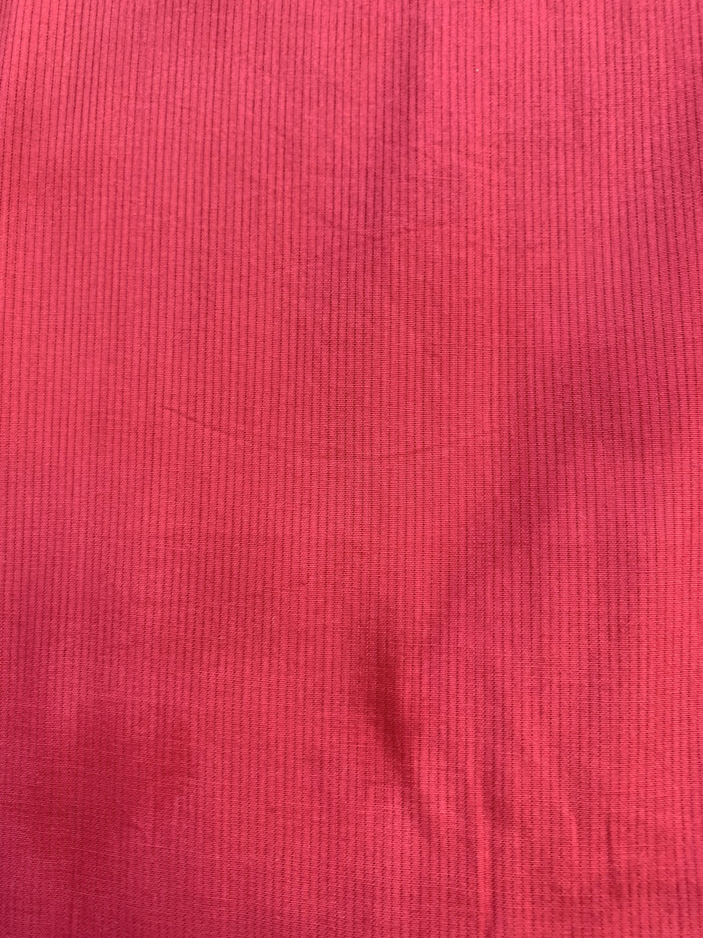 Maroon Cotton Maxi Dress – Puff Sleeve Tiered Boho Long Dress with Block Print Border