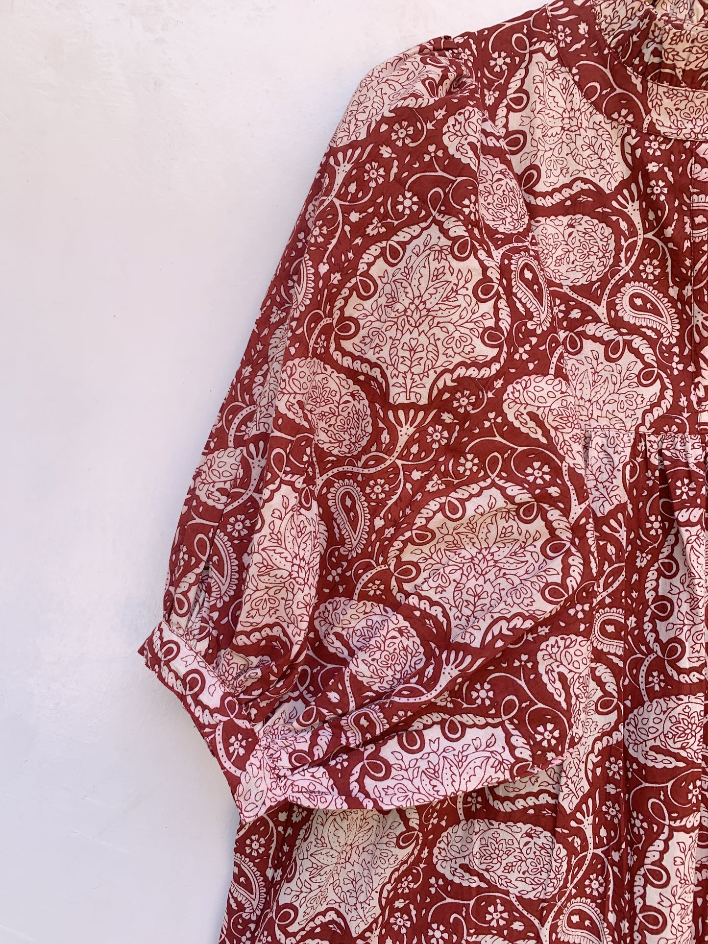 popular red floral printed women's maxi dress