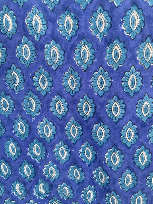 navy blue leaf block printed spring summer maxi