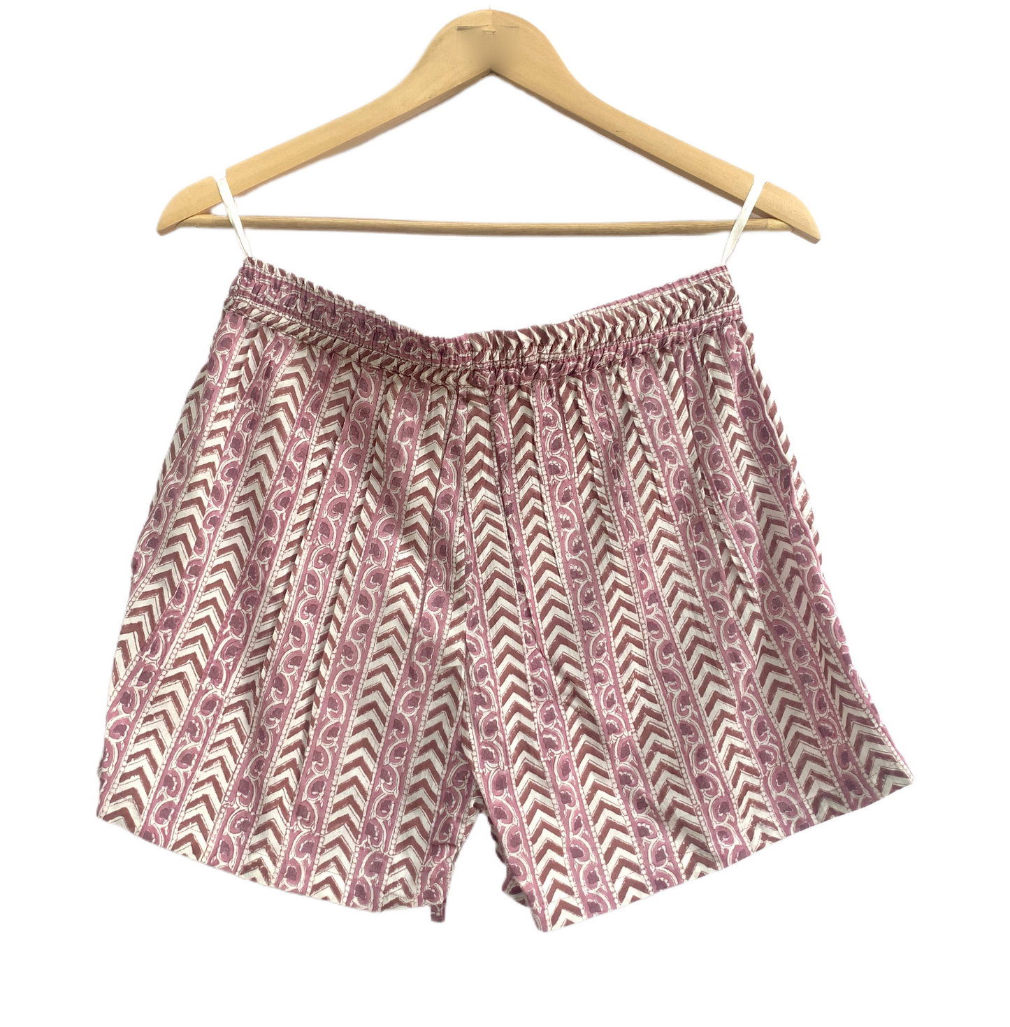 Pink Cotton Lounge Set for Women, Hand Block Print Co-Ord Set