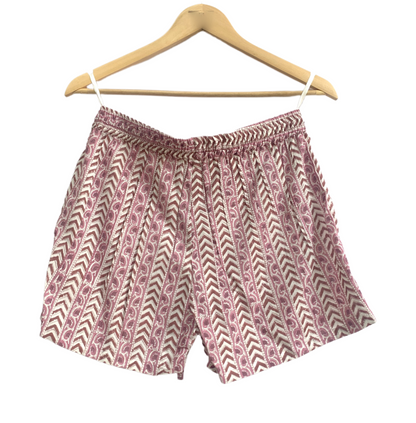 Pink Cotton Lounge Set for Women, Hand Block Print Co-Ord Set